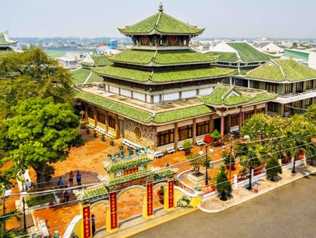 tour du lịch miền tây: châu đốc - miếu bà - núi cấm - rừng tràm trà sư