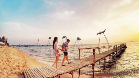 Tham Quan Đông Đảo: Làng Chài Hàm Ninh - Suối Tranh - Chùa Hộ Quốc - Nhà Tù Phú Quốc - Bãi Sao