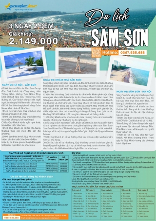 Sầm Sơn - Newstar Tour 2026